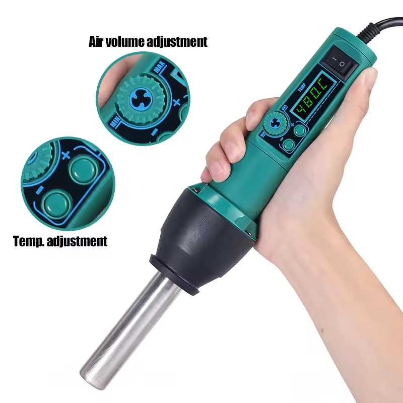 YIHUA 8858-I 700W Digital Hot Air Gun SMD Desoldering Rework Station YIHUA 8858-I 700W Digital Hot Air Gun SMD Desoldering Rework Station