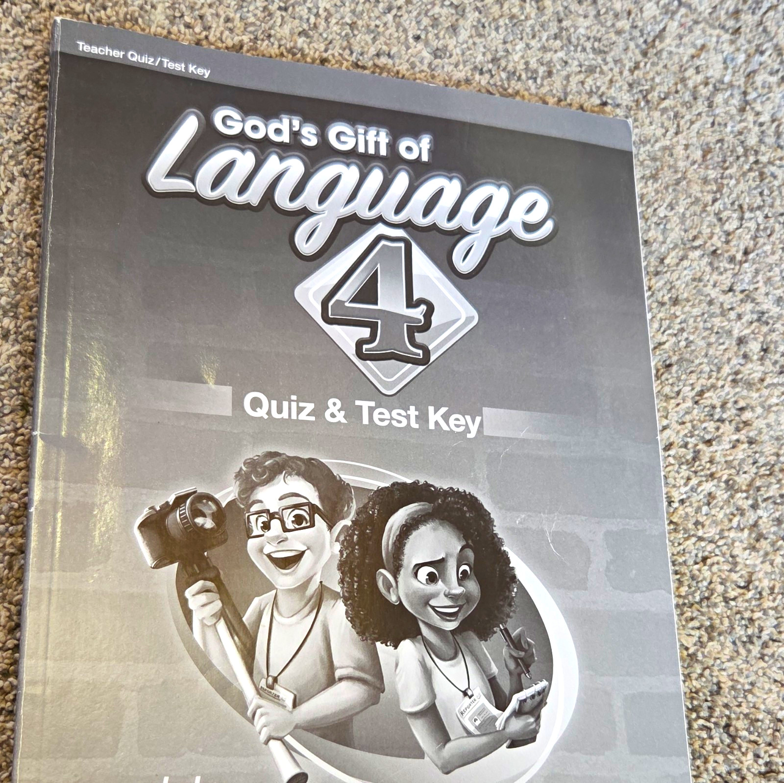 Abeka God\'s Gift of Language 4 Quiz & Test Key Teacher\'s Edition Abeka God\'s Gift of Language 4 Quiz & Test Key Teacher\'s Edition