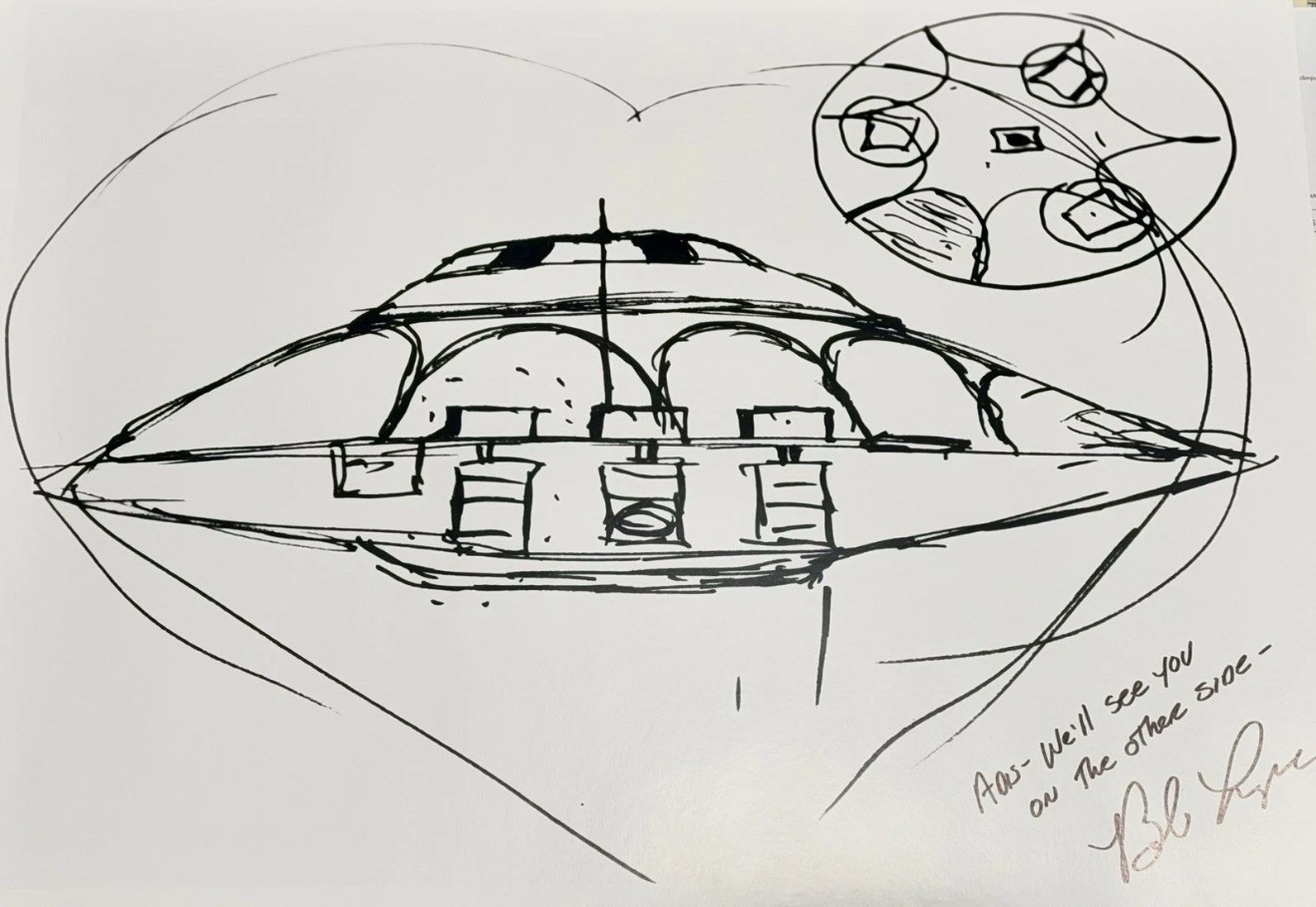 SEALED Bob Lazar Signed Autograph 16x20 Poster Area 51 & Flying Saucers Print SEALED Bob Lazar Signed Autograph 16x20 Poster Area 51 & Flying Saucers Print