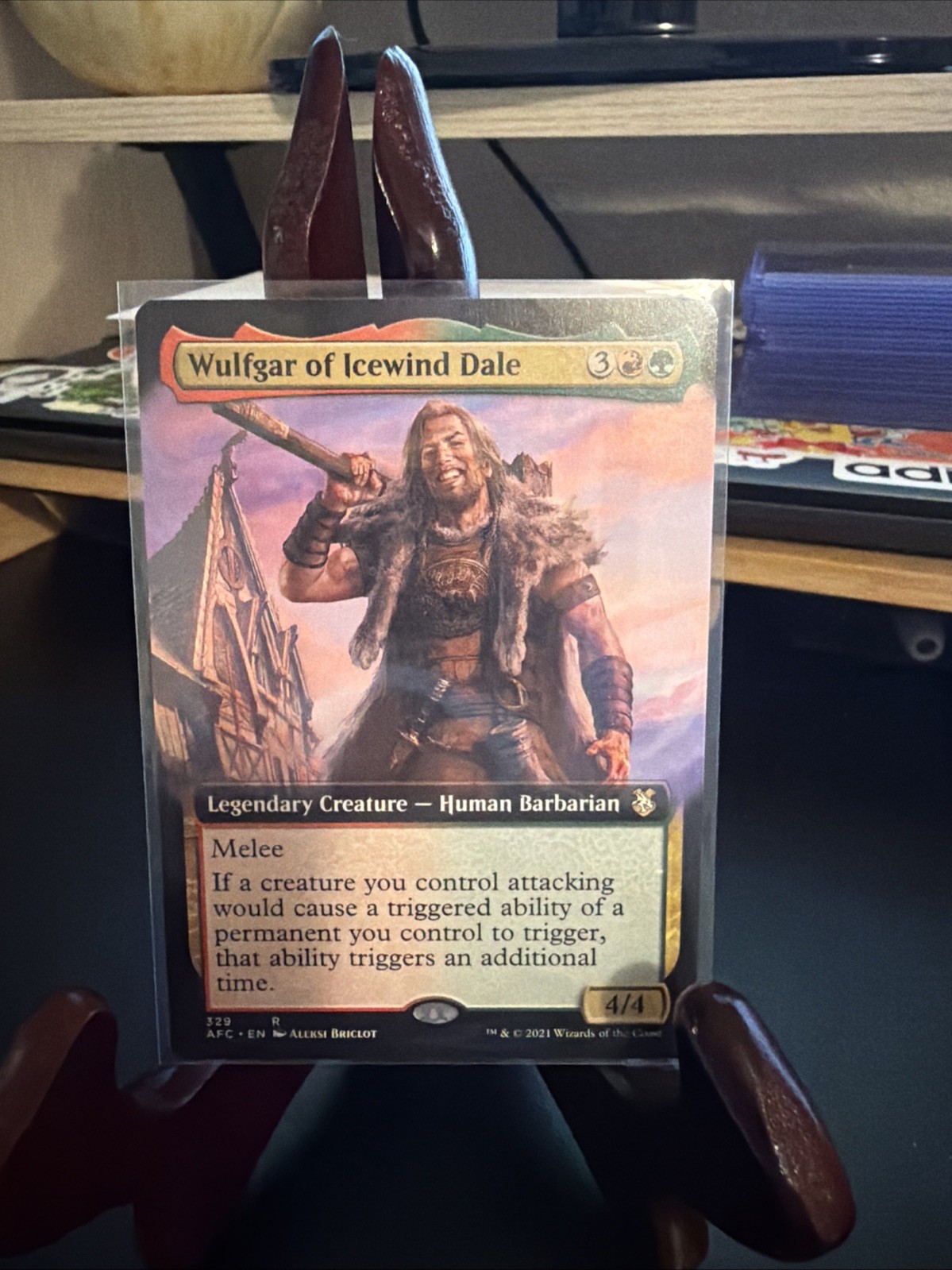Wulfgar of Icewind Dale (Extended Art) Commander: Adventures in the Forgotten... Wulfgar of Icewind Dale (Extended Art) Commander: Adventures in the Forgotten...