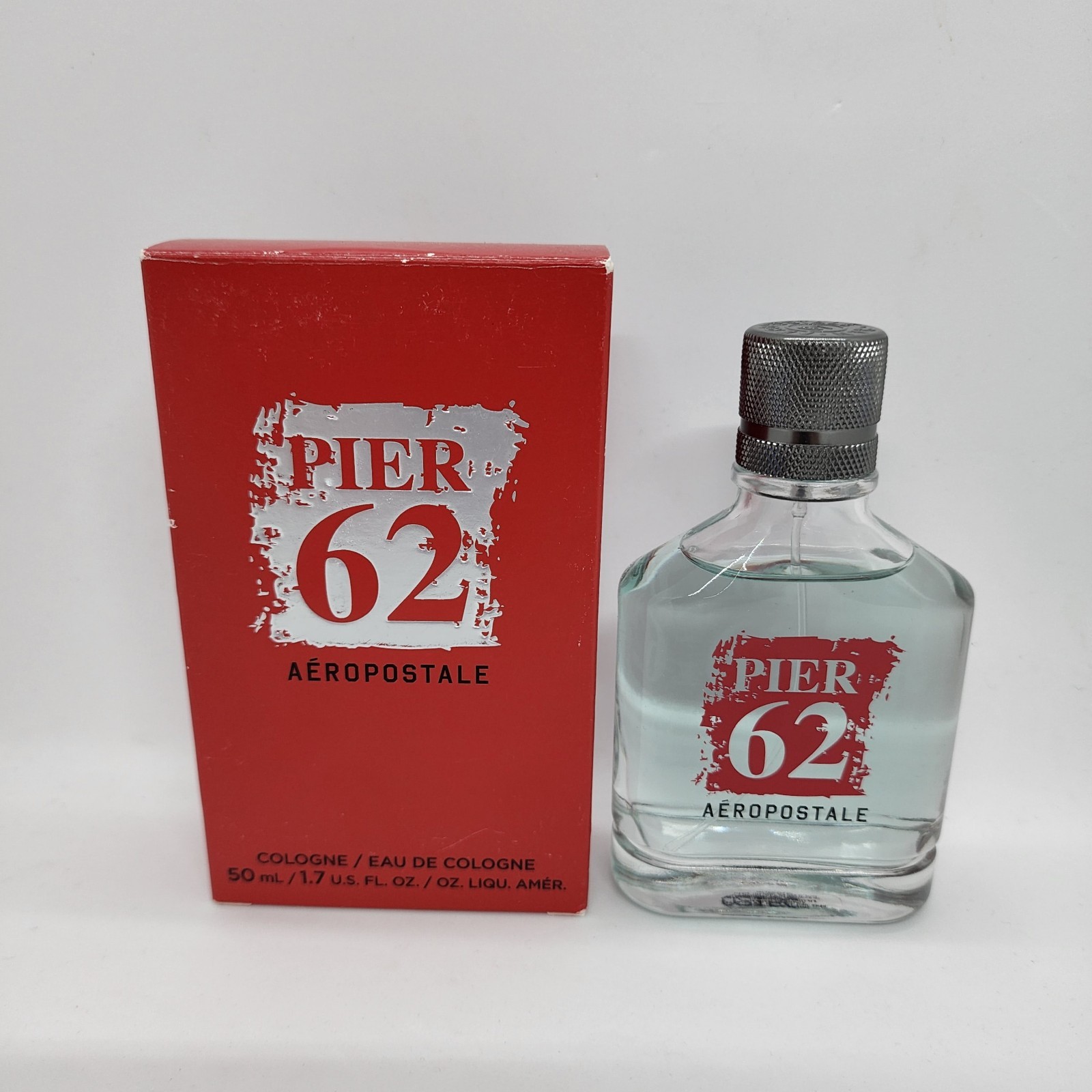 Aéropostale Pier 62 Cologne Eau De Cologne 1.7 fl oz ~ Vintage and Rare Aéropostale Pier 62 Cologne Eau De Cologne 1.7 fl oz ~ Vintage and Rare