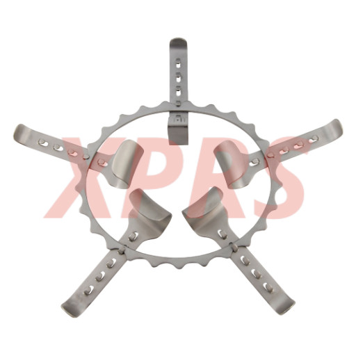 Denis-Browne Retractor 255x180 mm + 4 Blades 30x40 mm (2x) + 40x40 mm (2x) Prem.