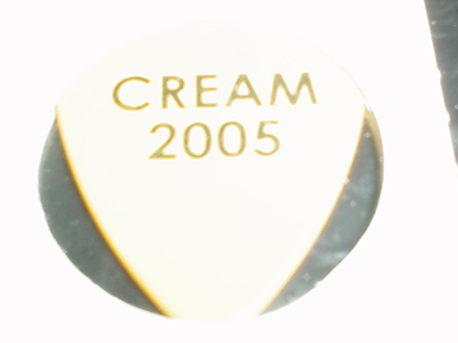 CREAM Eric Clapton Jack Bruce Ginger Baker 2005 M.S.G NY New York GUITAR PICK CREAM Eric Clapton Jack Bruce Ginger Baker 2005 M.S.G NY New York GUITAR PICK