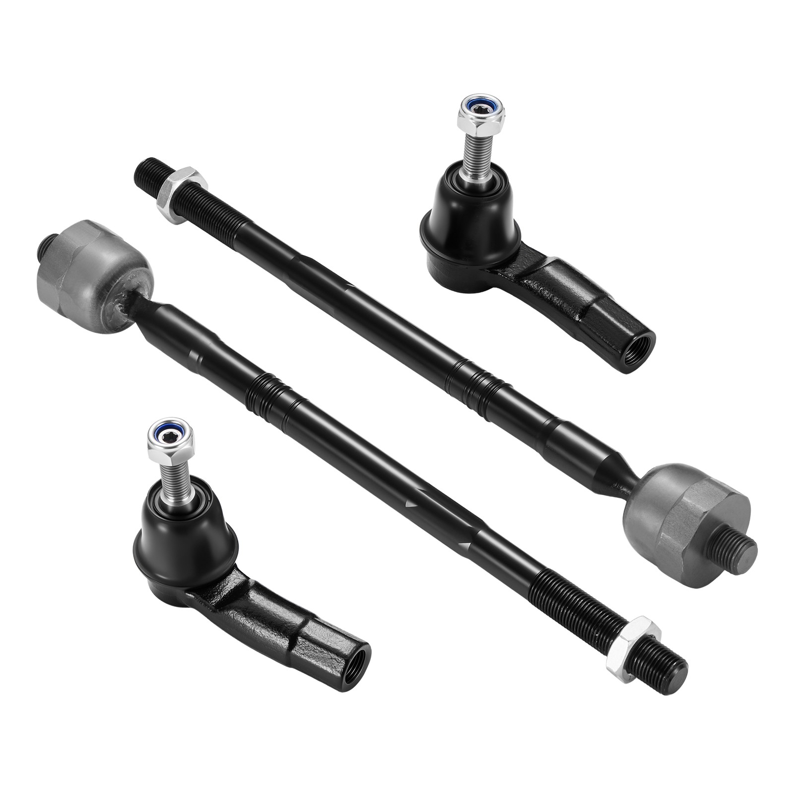 Inner and Outer Steering Tie Rod Set Fit For 2014-2018 Jeep Cherokee 2.4L 3.2L Inner and Outer Steering Tie Rod Set Fit For 2014-2018 Jeep Cherokee 2.4L 3.2L