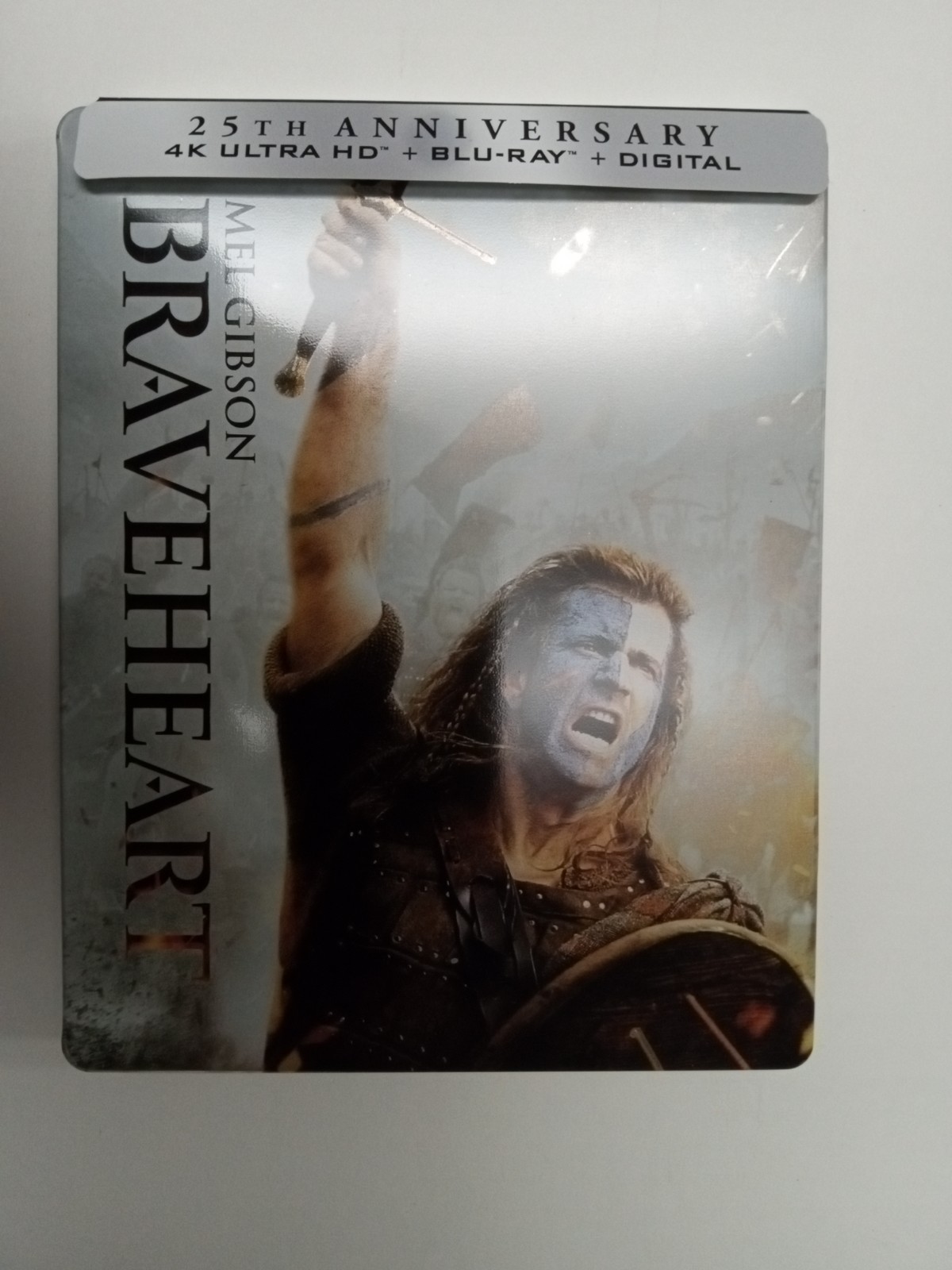 Braveheart 25th Anniversary Steelbook (4K Ultra HD + Blu-Ray + Bonus) No Digital