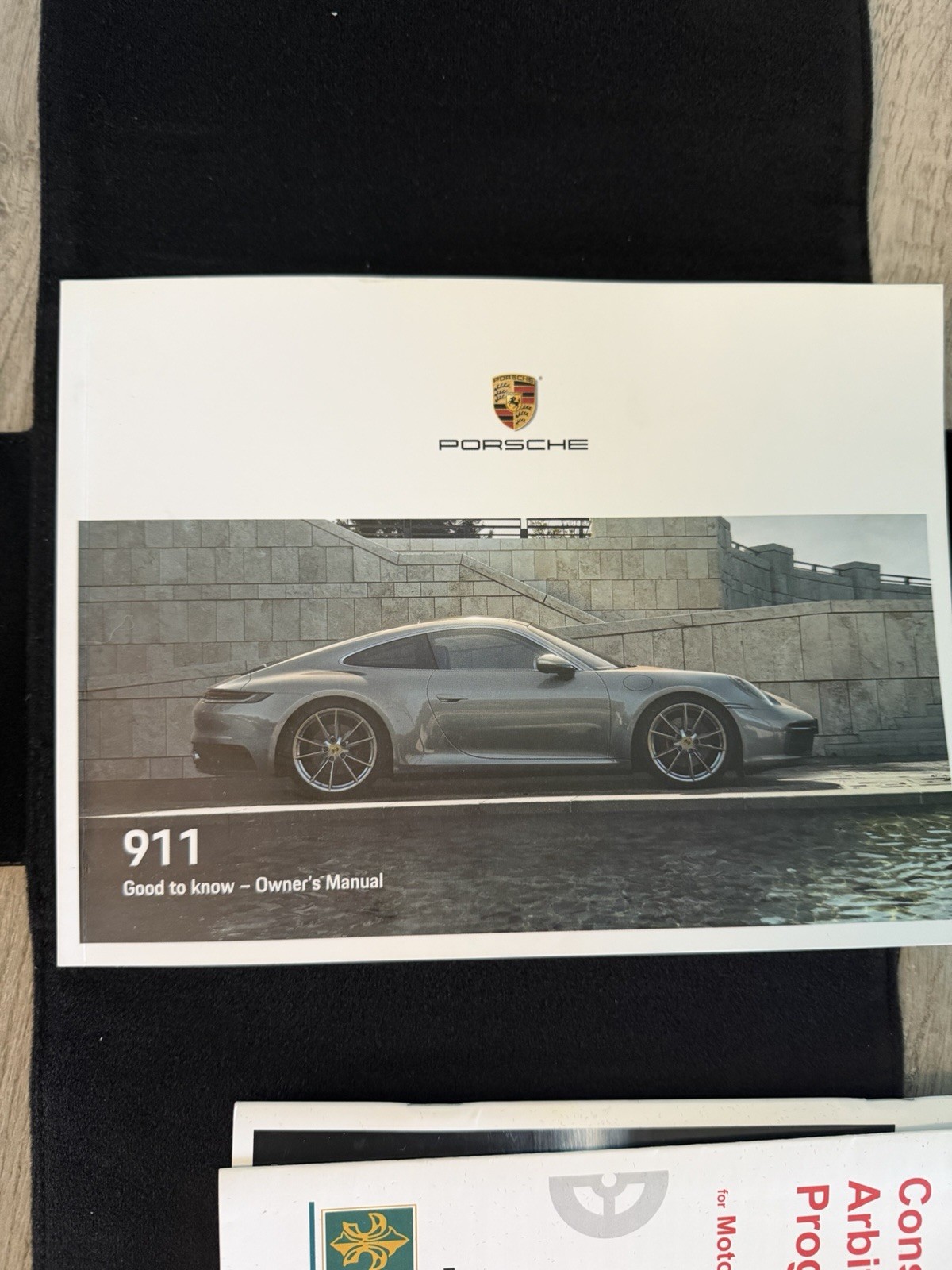 2020 Porsche 911 OEM Manual and Case Owners Handbook