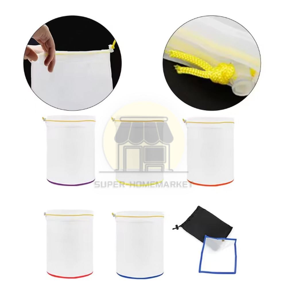 NEW Reusable Bubble Bag 5 GAL - 5 Bag Kit All Mesh Bubble Hash Bags Extractor