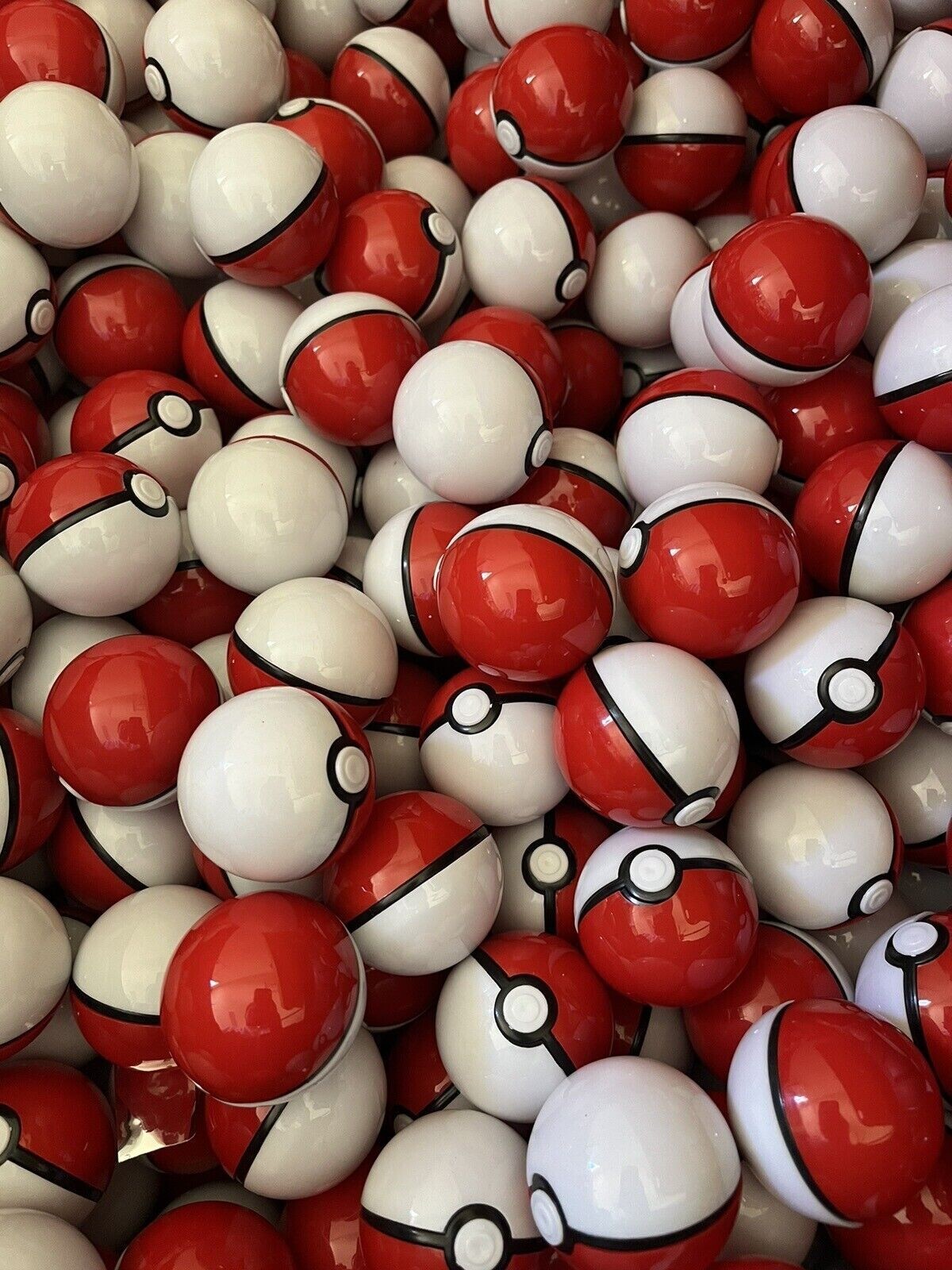 Mini 2” Pokeball w/ Toy Kids Bday Party Favor Xmas Stocking Stuffer Egg Hunt