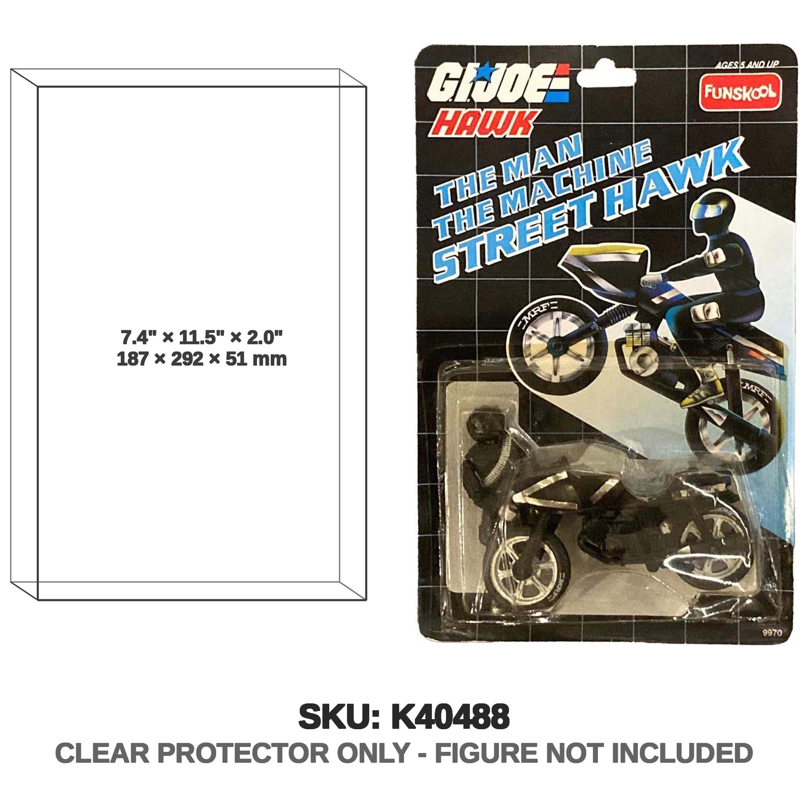 Protector For Funskool G.I. Joe Street Hawk