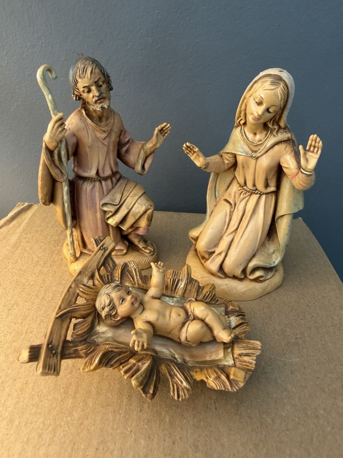Set of 3~Fontanini Holy Family Figurines~5 Set of 3~Fontanini Holy Family Figurines~5