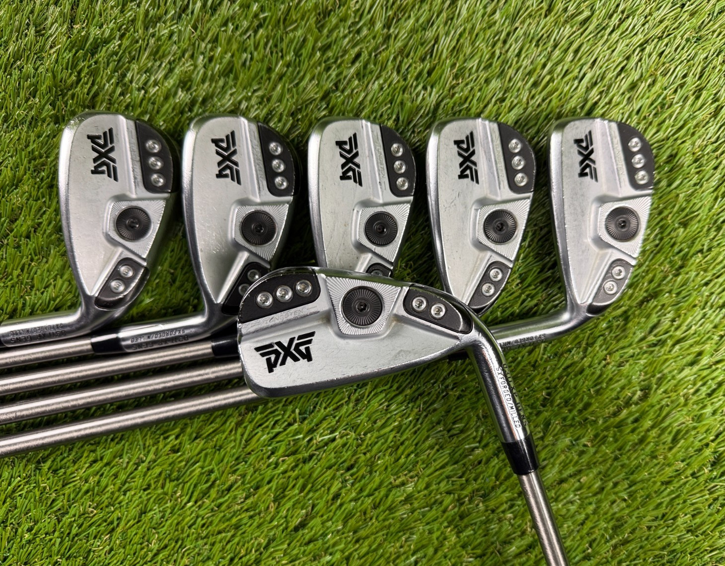 PXG 0311 XP Gen 5 Iron Set 6-PW+GW RH | SteelFiber i95 Regular Flex +1