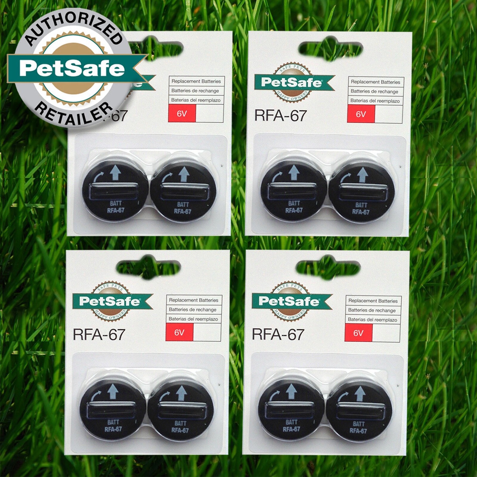 PetSafe RFA-67D-11 Lithium Batteries 6V Replacement - 8 Pack PetSafe RFA-67D-11 Lithium Batteries 6V Replacement - 8 Pack