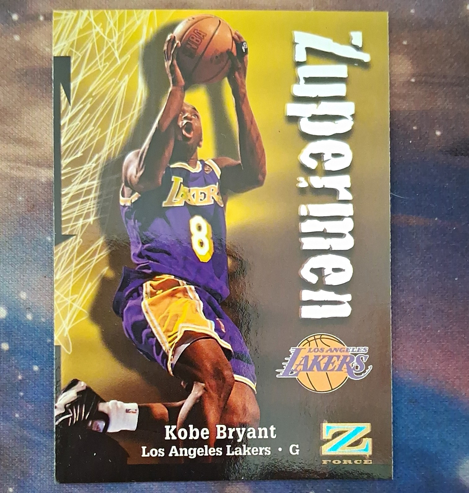 SkyBox 1997-98 Z-Force Zupermen Kobe Bryant Los Angeles Lakers #195