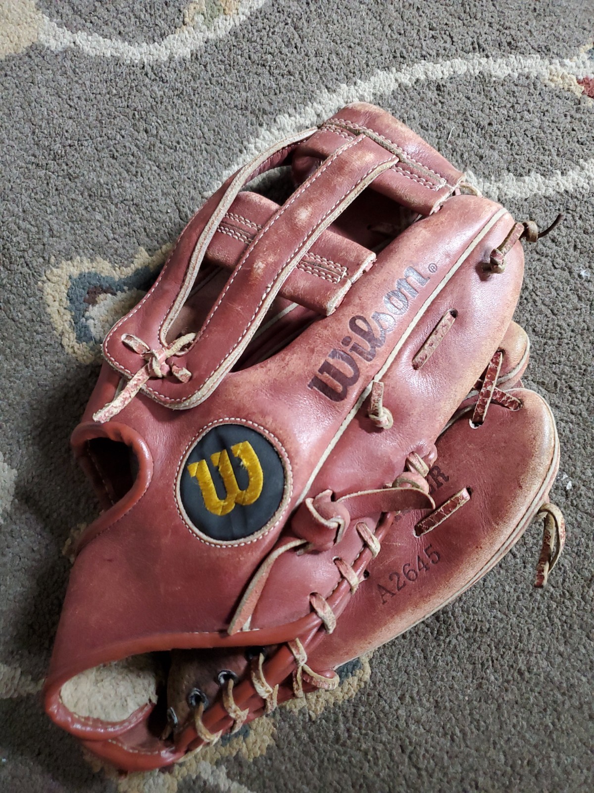 Wilson A2645 Fieldmaster RTH Right Hand Throw Leather Baseball Glove Wilson A2645 Fieldmaster RTH Right Hand Throw Leather Baseball Glove