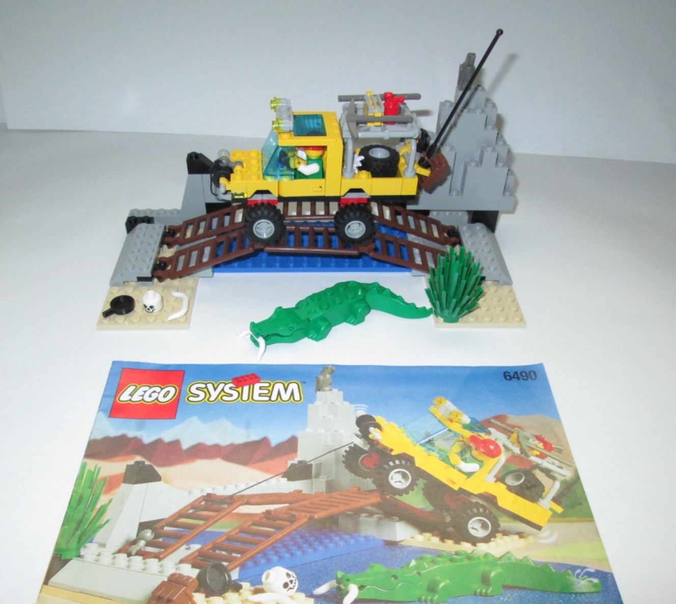 LEGO Town Outback 6490 AMAZON CROSSING~100% complete ~Instructions~NO BOX