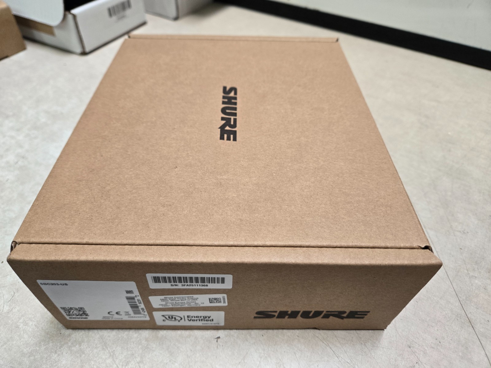 Shure SBC203-us Dual Docking Recharging Station FACTORY SEALED GENUINE