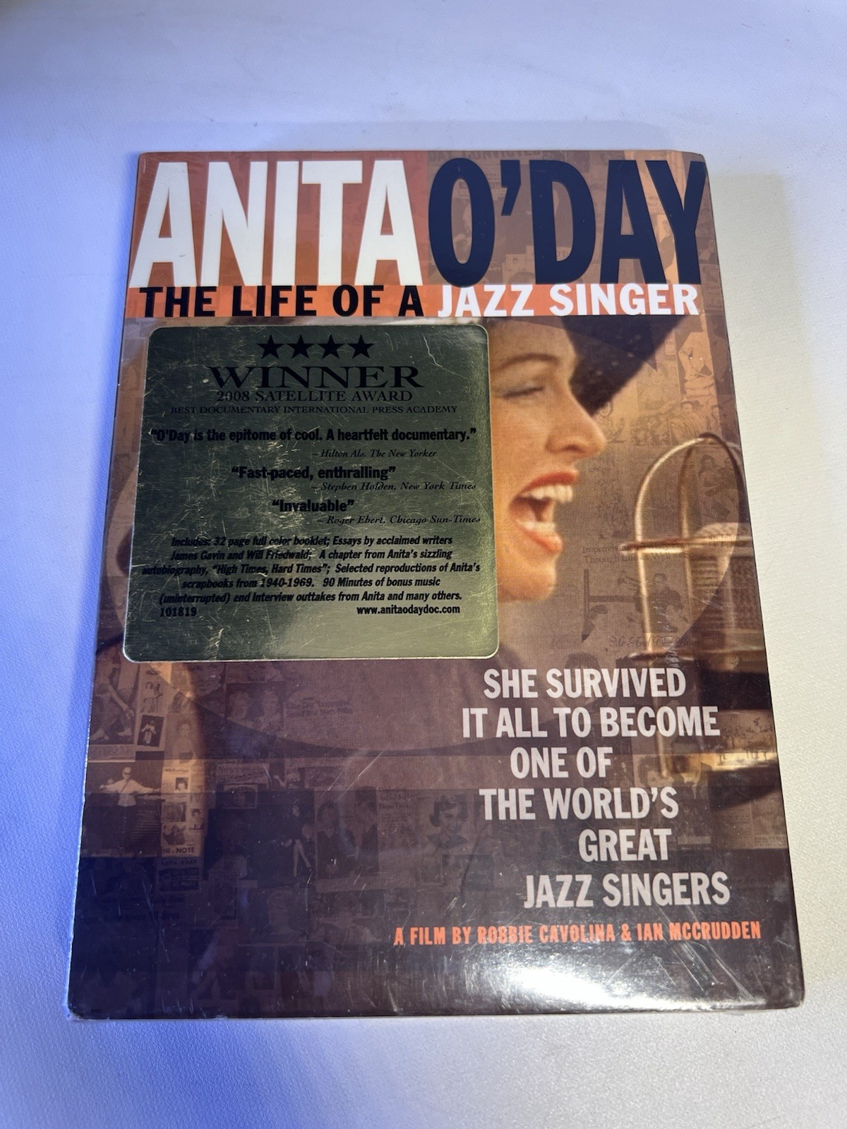 Anita O’Day: the Life of a Jazz Singer (2007) DVD NEW Anita O’Day: the Life of a Jazz Singer (2007) DVD NEW