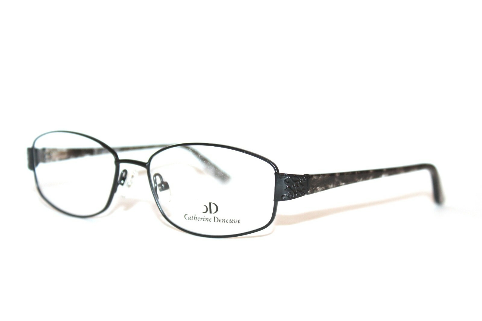 NEW CATHERINE DENEUVE CD-324 BLK BLACK AUTHENTIC WOMEN EYEGLASSES 53-16-135 CASE