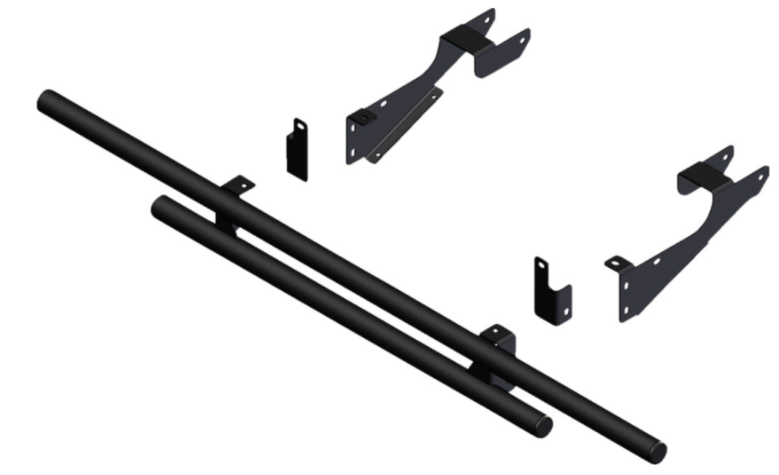 KFI Products - 101850 - Rear Double Tube Bumper KFI Products - 101850 - Rear Double Tube Bumper