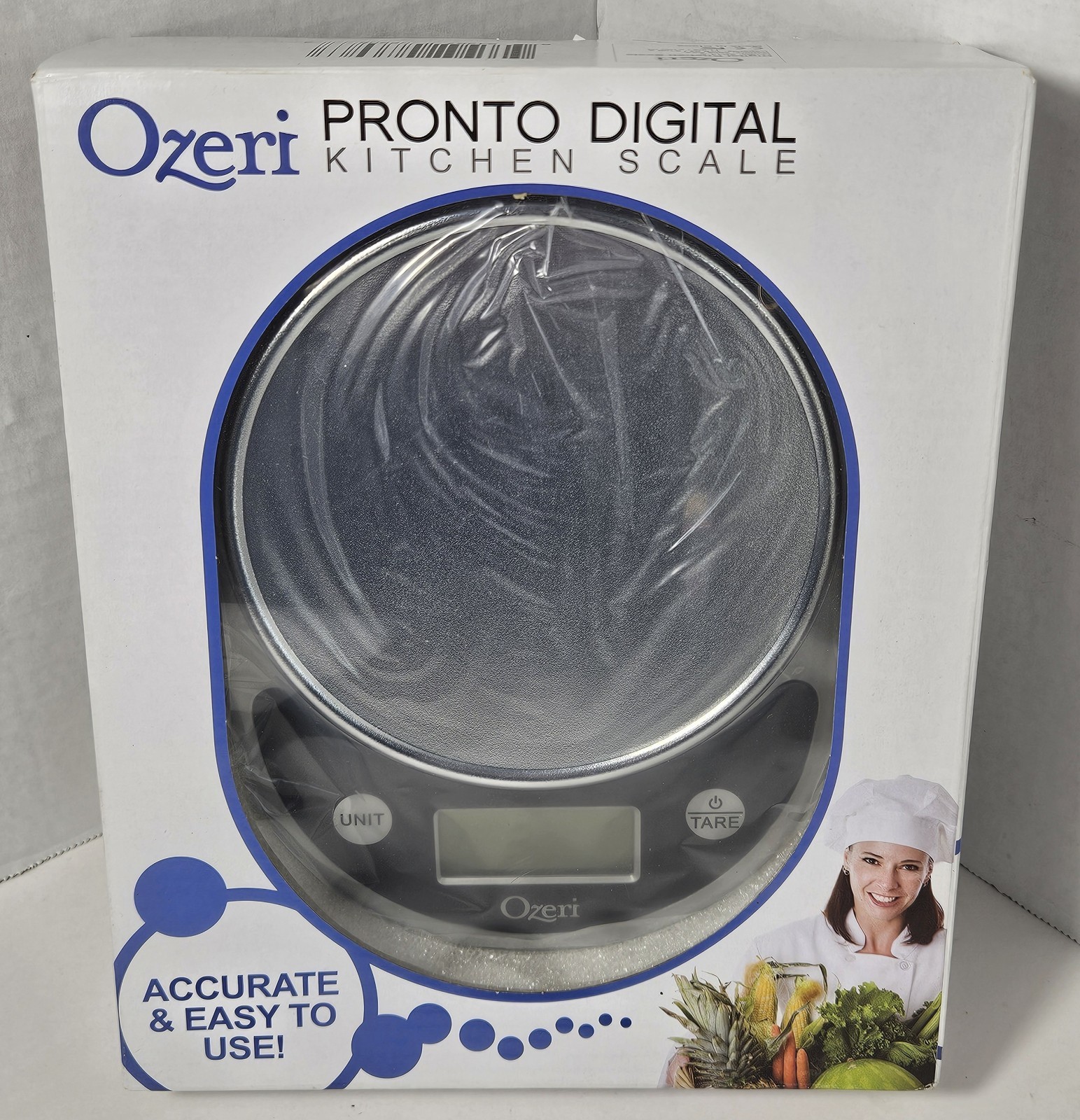 Ozeri ZK14-S Pronto Digital Multifunction Kitchen and Food Scale NIB 