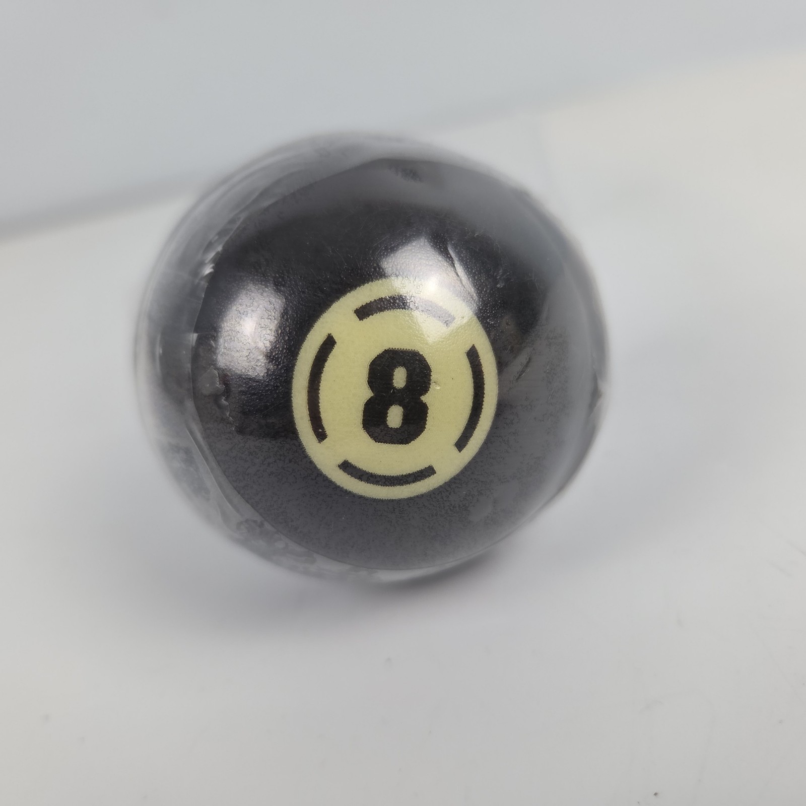 Mugyu Billiard ball Mascot Capsule Toy No. 8 Soft Stress Ball Gacha New Japan