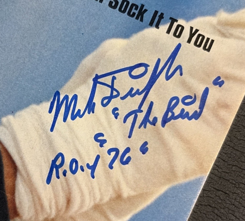 1978 Apr 24 Mark Fidrych ROY 76 Signed Baseball Sports Illustrated Magazine