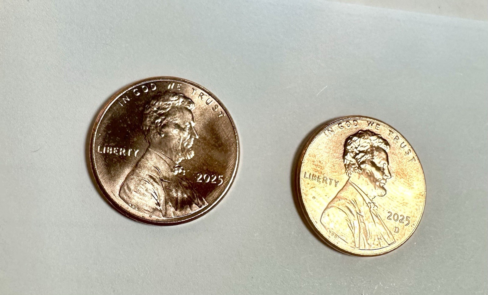 2025-P/D 1c PAIR Pulled Directly From A Mint Roll🔥🏅***FREE SHIPPING***