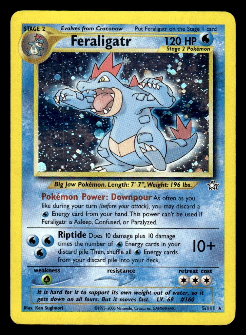 Pokemon TCG Neo Genesis #005/111 Feraligatr (5) MP