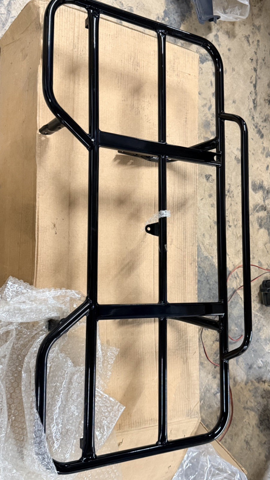 NOS 2005 Suzuki Eiger 400 OEM Rear Cargo Rack 46300-38FA0-019 NOS 2005 Suzuki Eiger 400 OEM Rear Cargo Rack 46300-38FA0-019