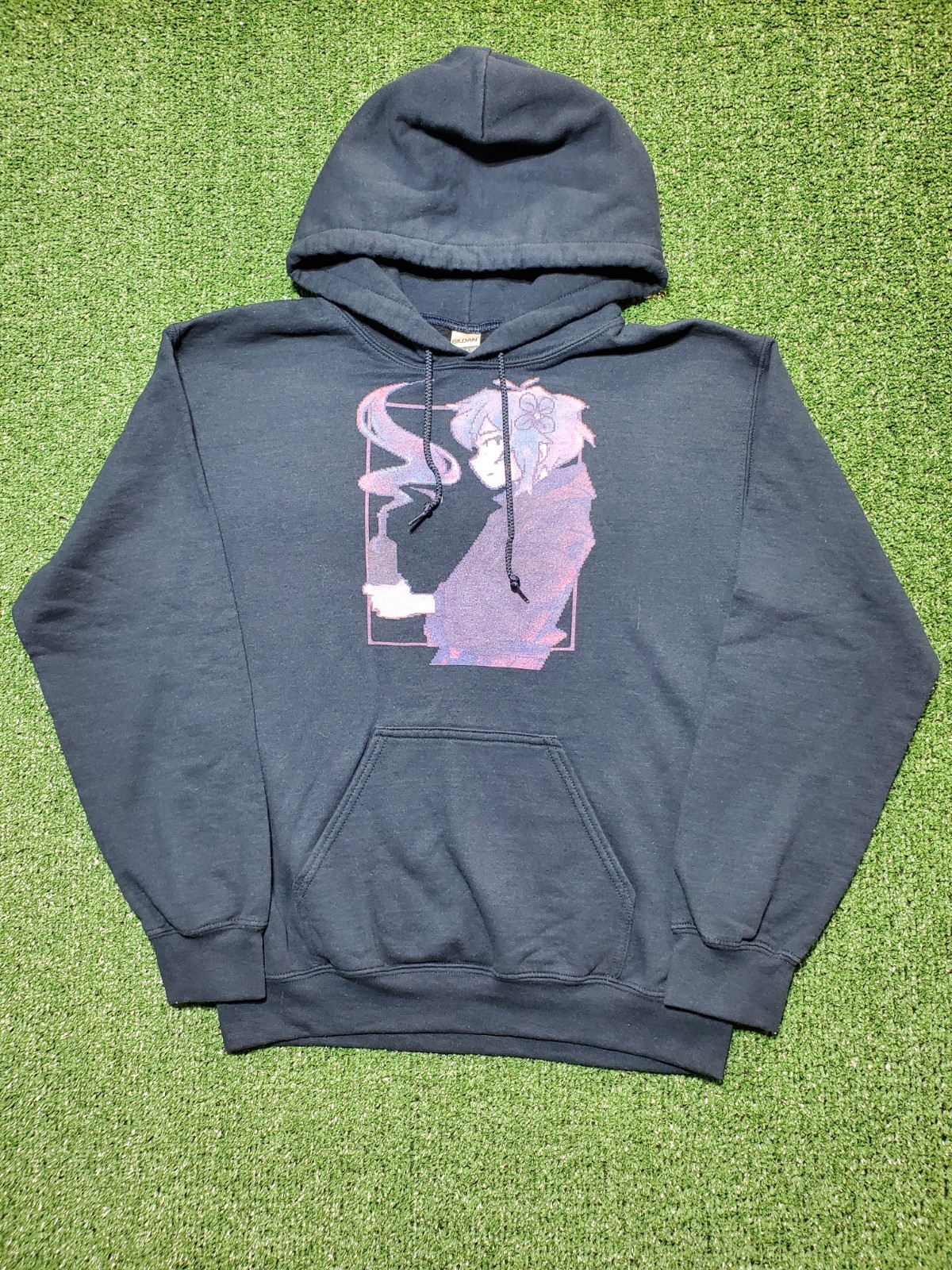 RARE Faraway Town Omori Aubrey Enemy Hoodie Adult Small Something Following You