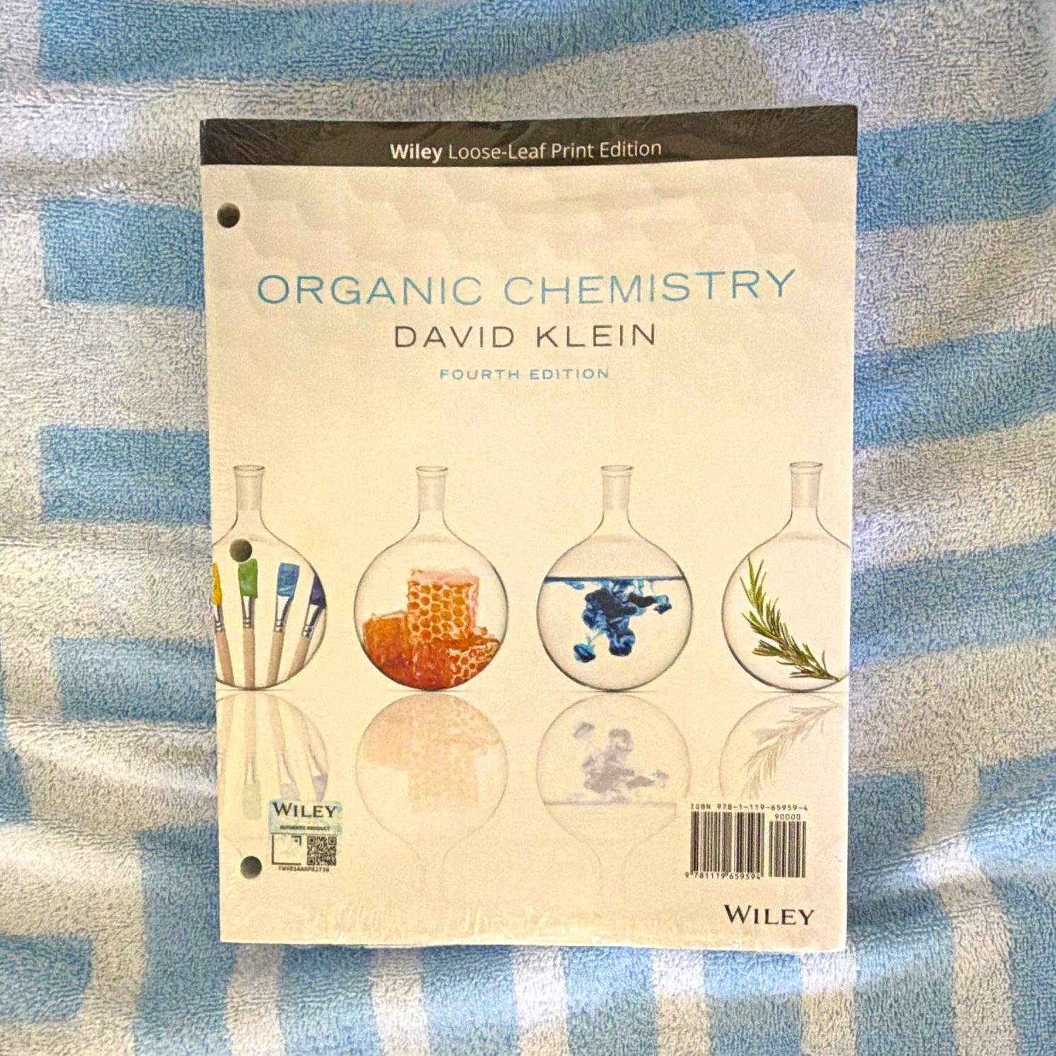 Wiley Organic Chemistry by David Klein 4th Edition Loose-Leaf Textbook Wiley Organic Chemistry by David Klein 4th Edition Loose-Leaf Textbook