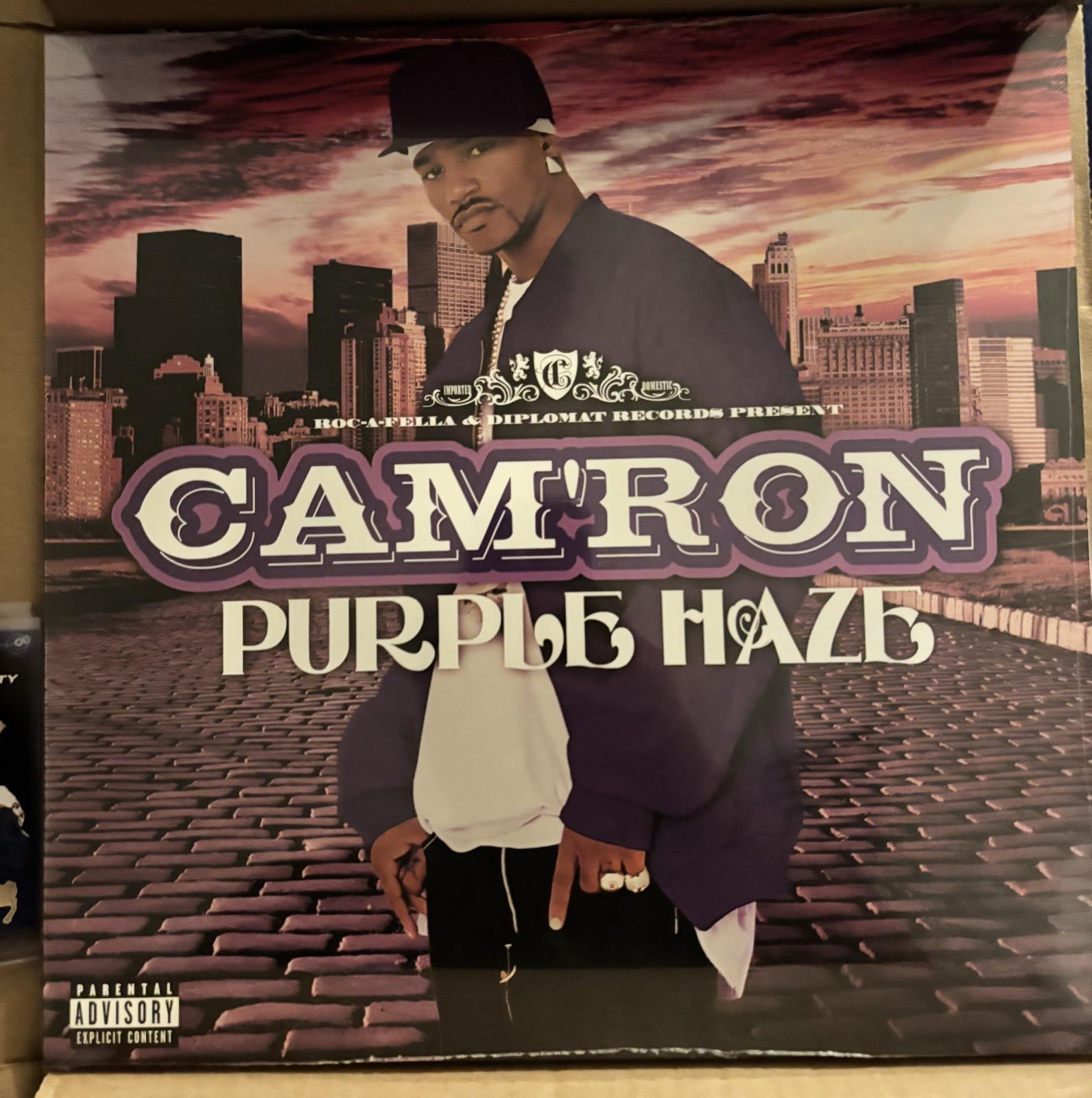Cam'Ron - Purple Haze Vinyl With Trading Card (NEW/FACTORY SEALED) Cam'Ron - Purple Haze Vinyl With Trading Card (NEW/FACTORY SEALED)