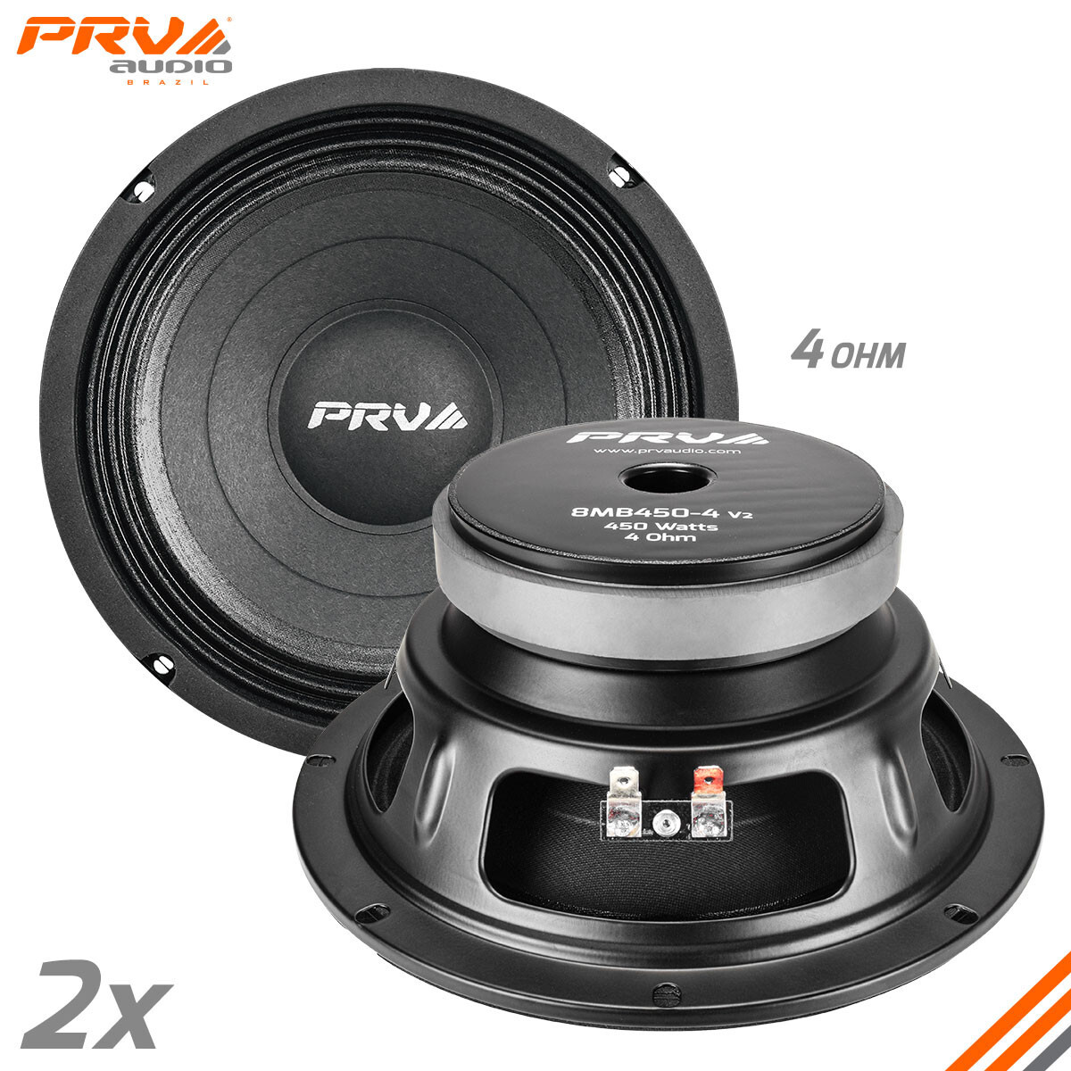 2x PRV Audio 8MB450-4 8\