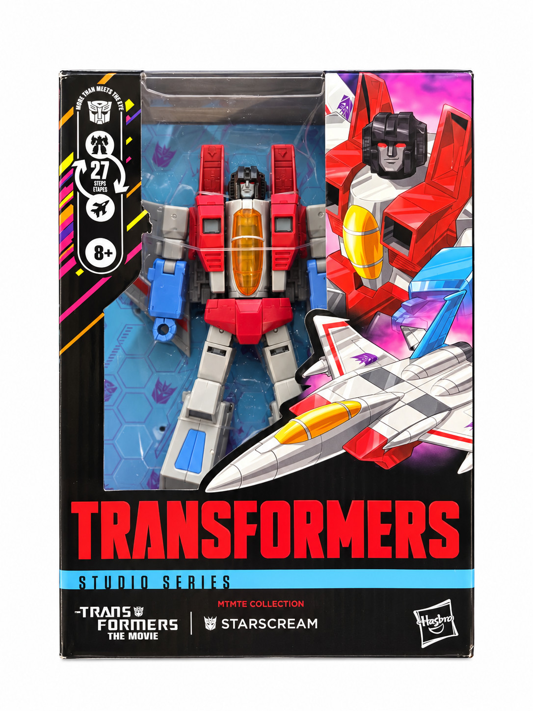 Transformers Studio Series MTMTE Collection Movie Voyager Class Starscream 