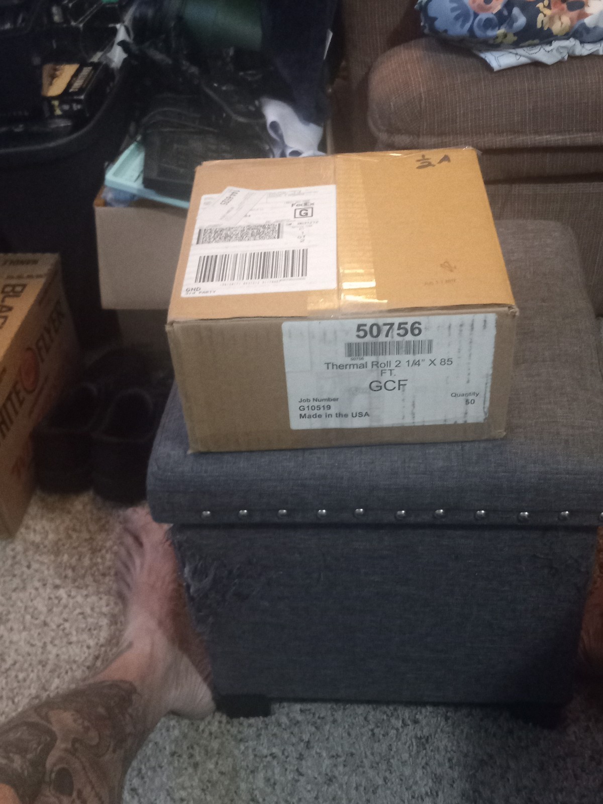 Full Box - ( 50 Count ) Thermal Roll 2  1 1/4\