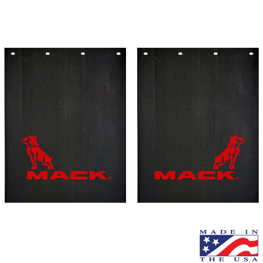 MACK LOGO Mud Flaps 1/4\ MACK LOGO Mud Flaps 1/4\