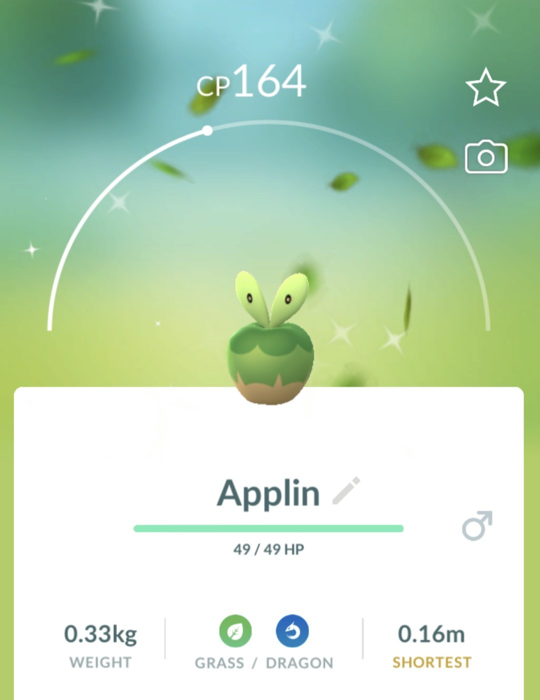 Shiny Applin 5x Bundle (Full Evo Set) - Pokémon GO PTC Shiny Applin 5x Bundle (Full Evo Set) - Pokémon GO PTC