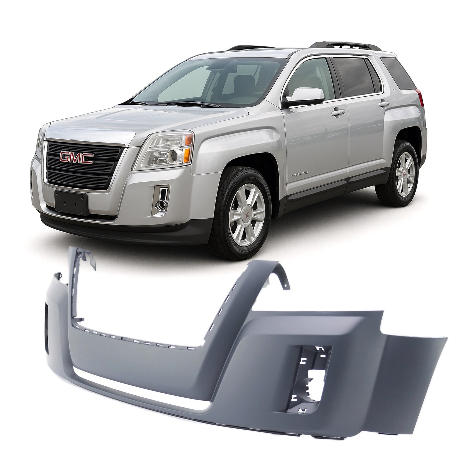 2010-2015 GMC Terrain Denali Primed Front Bumper Cover GM1000912 20983229
