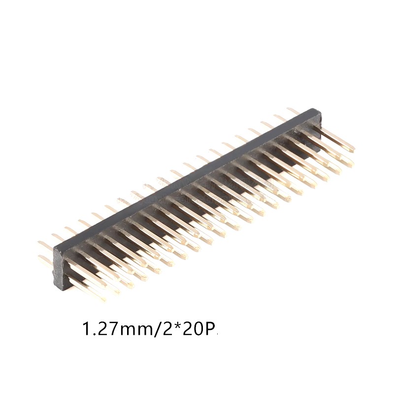 1.27mm Pitch Header Pins 2/3/4/5/6/7/8-50 Pin Socket Double Row Connector Strip