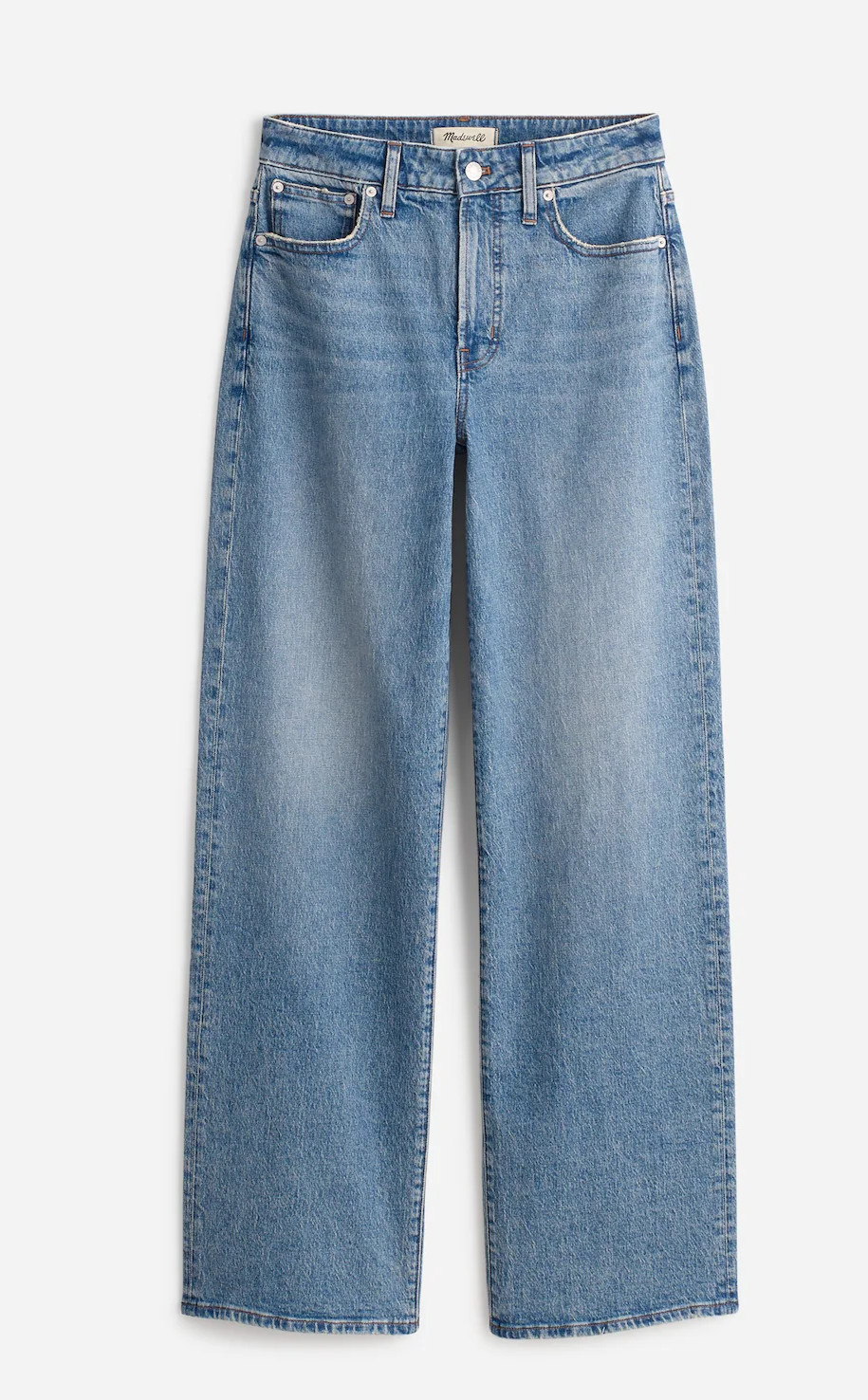 NWT Madewell Size 27 Petite Curvy Perfect Vintage Wide-Leg Jean Blue Denim NWT Madewell Size 27 Petite Curvy Perfect Vintage Wide-Leg Jean Blue Denim
