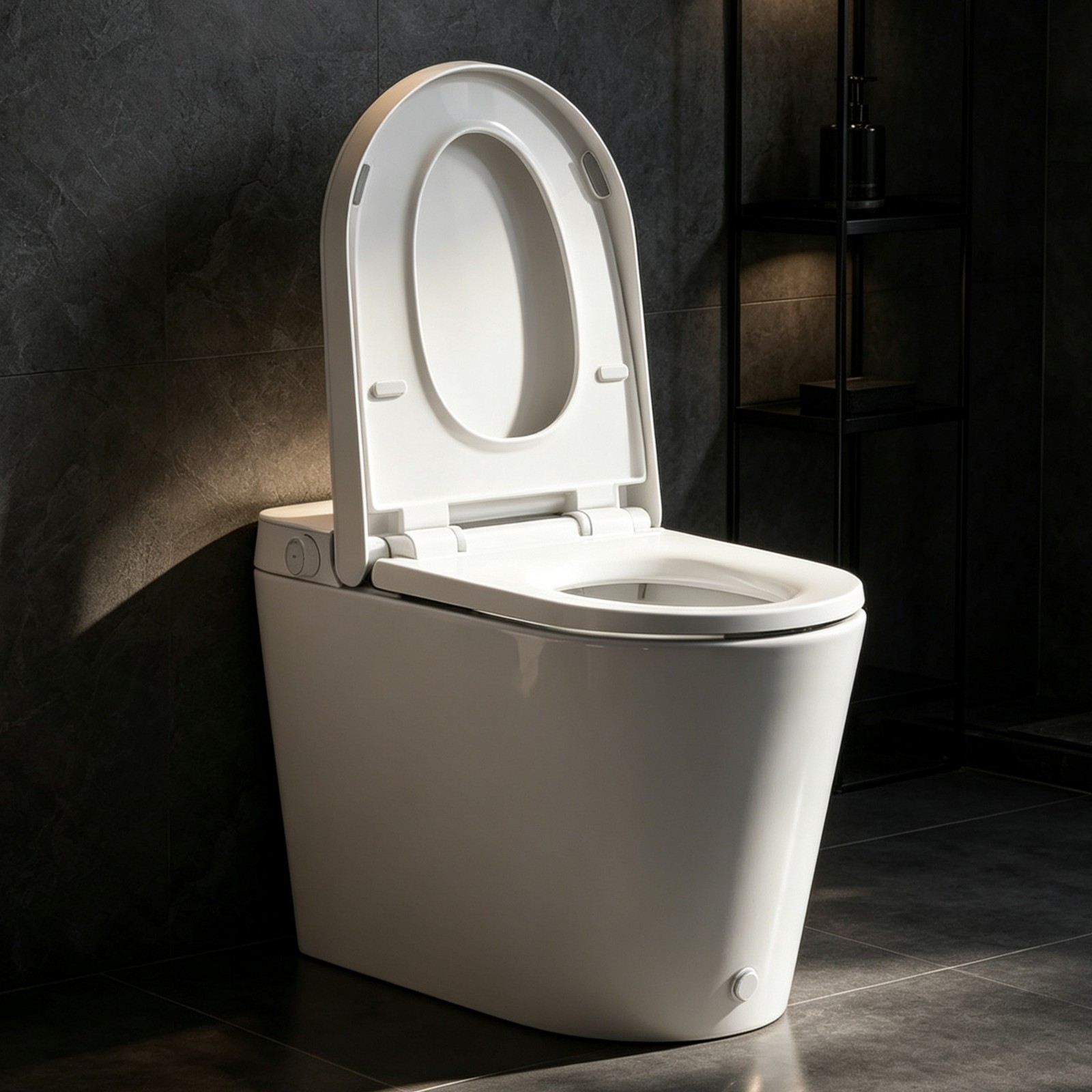 HOROW Non-Electric Smart Bidet Toilet with Battery Auto Flush 12 Inch Rough-In HOROW Non-Electric Smart Bidet Toilet with Battery Auto Flush 12 Inch Rough-In