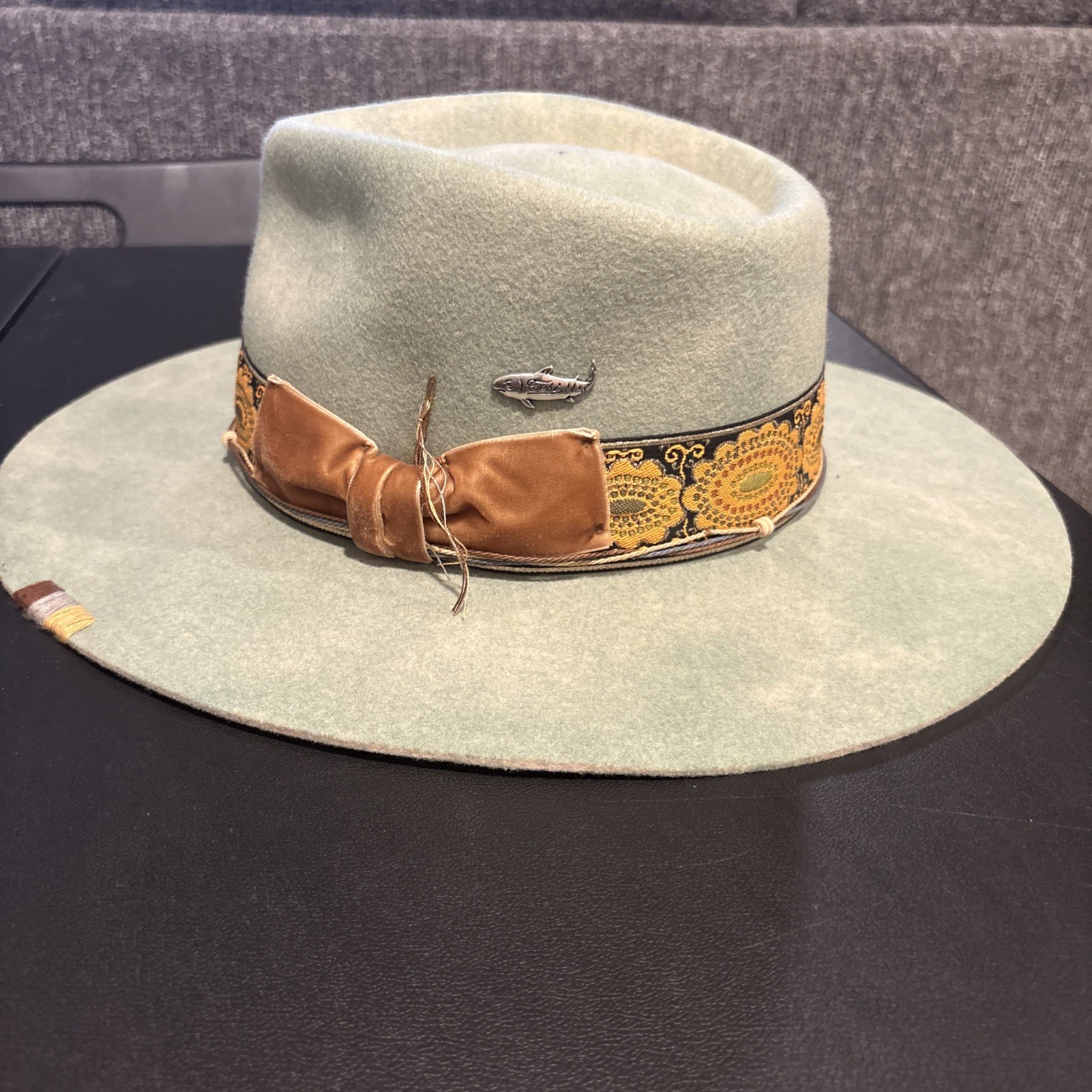 Tesi Brand Custom Made Fedora From Florence Italy Tesi Brand Custom Made Fedora From Florence Italy