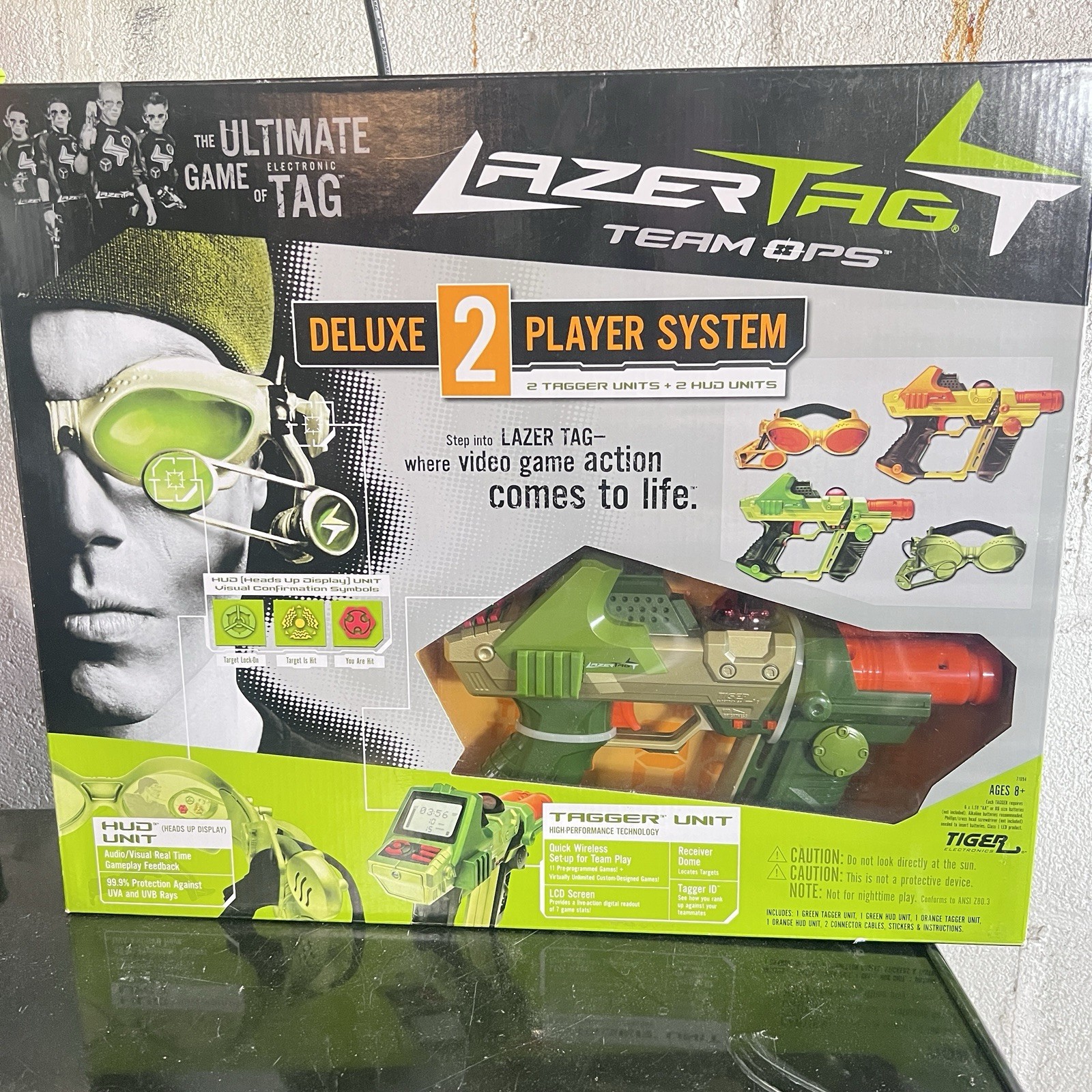 TIGER ELECTRONICS - LAZER TAG : TEAM OPS DELUXE 2 Player System Brand New TIGER ELECTRONICS - LAZER TAG : TEAM OPS DELUXE 2 Player System Brand New
