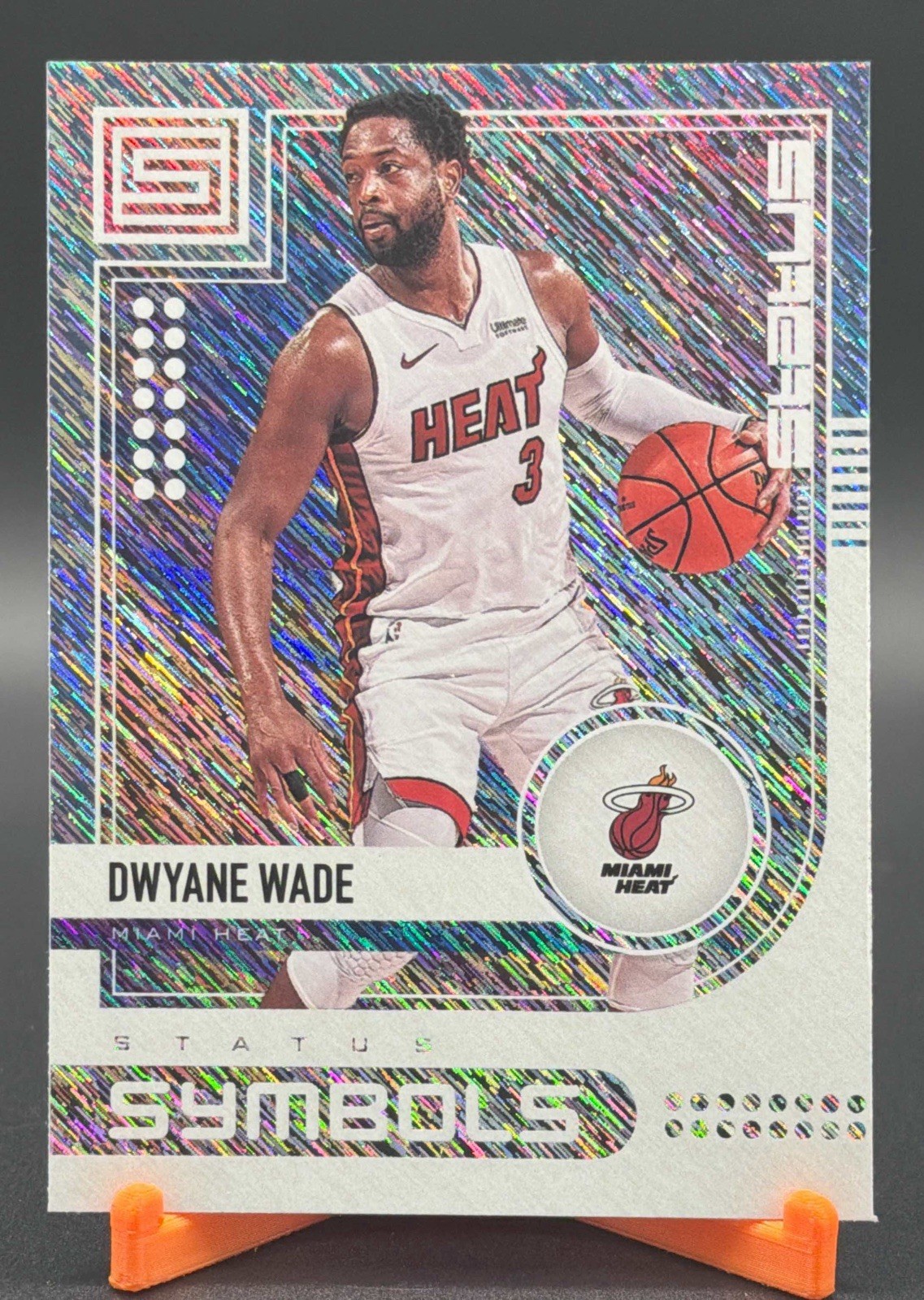 Panini Status 2019-20 Tmall Status Symbols Blue Dwyane Wade Heat #15 Rare Card