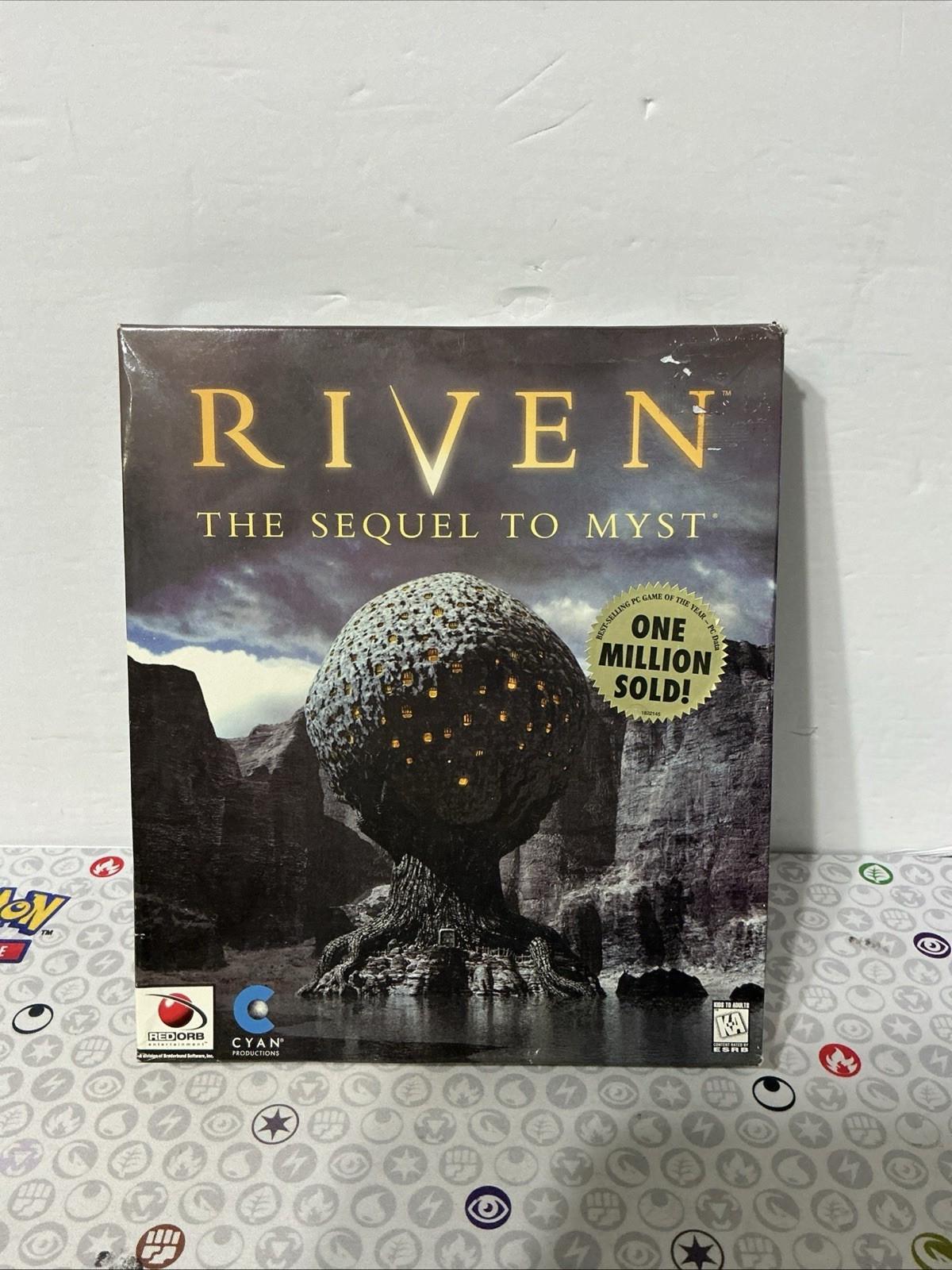 Vintage Big Box - Riven The Sequel To Myst Game - 1997 - (For MAC / Windows 95)