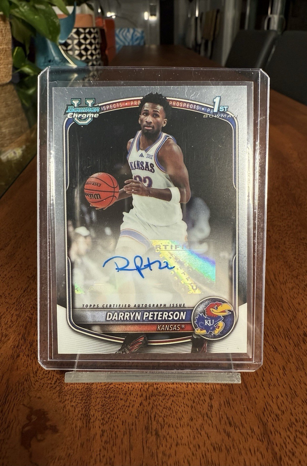 2025-26 Bowman Chrome Prospect Auto Darren Peterson CPA-DP 2025-26 Bowman Chrome Prospect Auto Darren Peterson CPA-DP