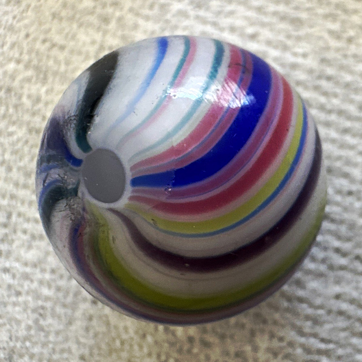 VINTAGE ANTIQUE JOSEPH COATS MARBLES LOT OF 6 TOTAL VINTAGE ANTIQUE JOSEPH COATS MARBLES LOT OF 6 TOTAL