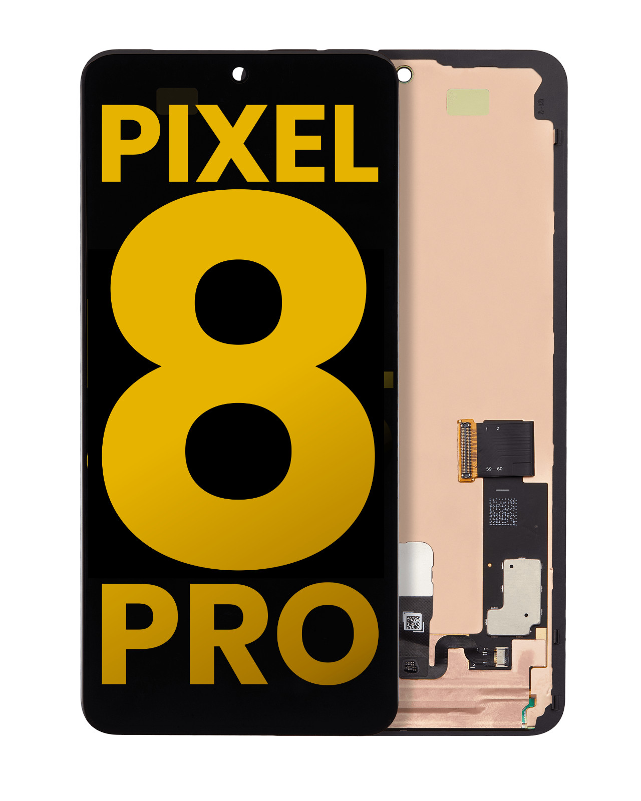 Original For Google Pixel 8 Pro OLED Display Screen Frame + (Fingerprint sensor) Original For Google Pixel 8 Pro OLED Display Screen Frame + (Fingerprint sensor)