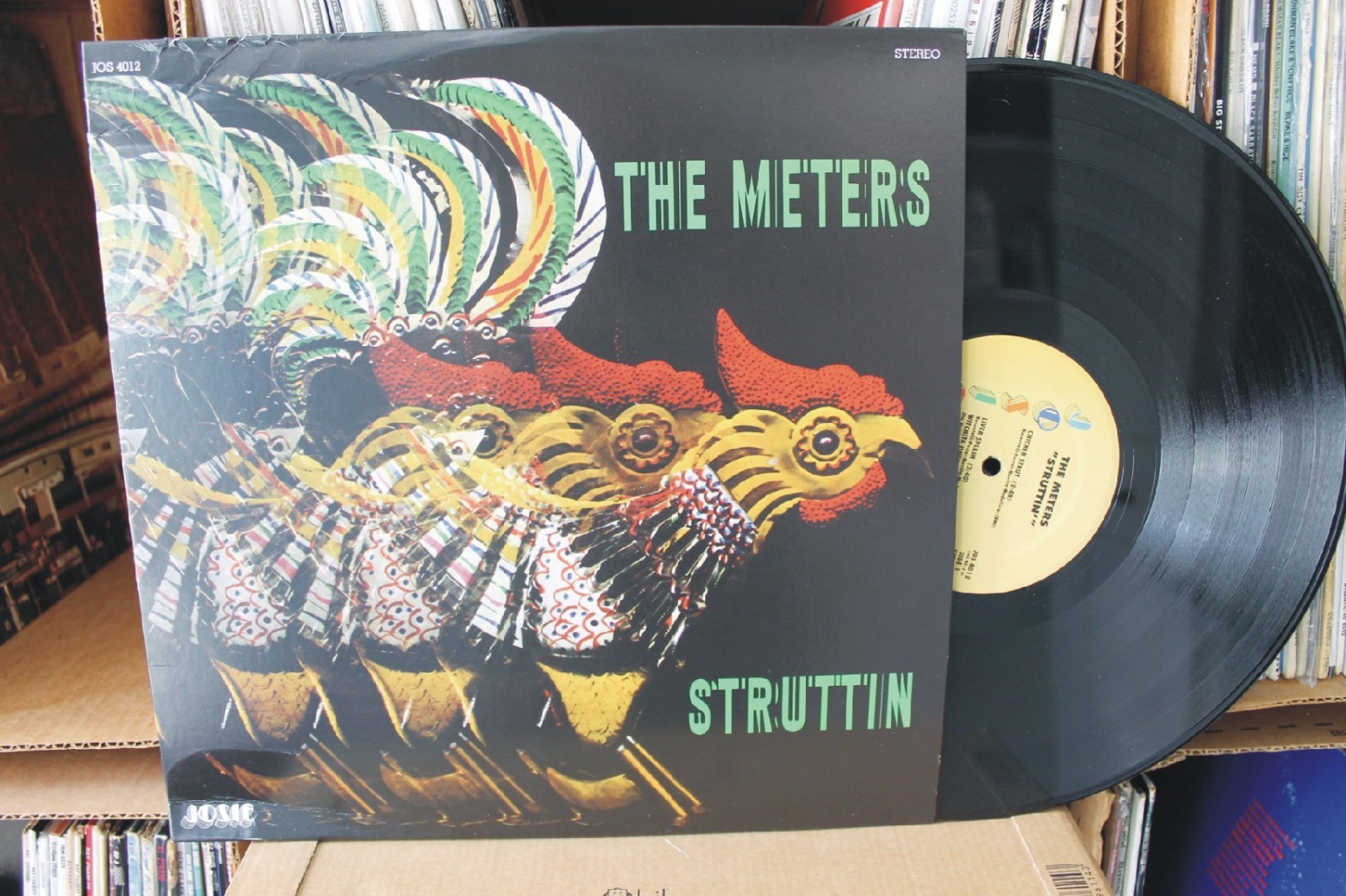 The Meters: Struttin\'. Josie JOS 4012 reissue NM vinyl The Meters: Struttin\'. Josie JOS 4012 reissue NM vinyl
