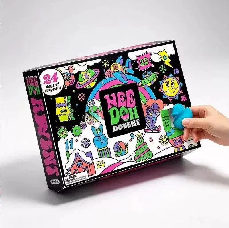 2026 NeeDoh Advent Calendar 24 Days Of Surprise Christmas Countdown BRAND NEW*